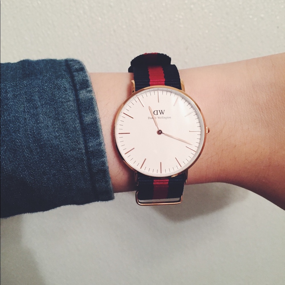 Daniel Wellington rose gold classic petite 32 mm